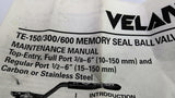 Velan TE-150/300/600 Memory Seal Ball Valve Seals Replacement Kit