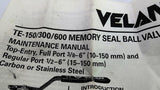 Velan TE-150/300/600 Memory Seal Ball Valve Seals Replacement Kit