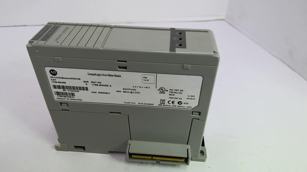 Allen Bradley 1768-M04SE Motion Module 5.2VDC
