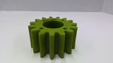 Plastic Gear 4" OD 2" Side 1 3/4" Bore 15 Teeth