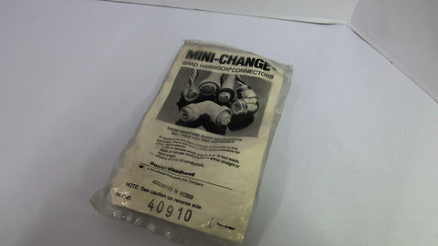 Brad Harrison 40910 Mini Change Connector 600V 10AMPS