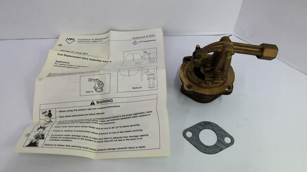 McDonnell & Miller SA21-6 Valve Assembly