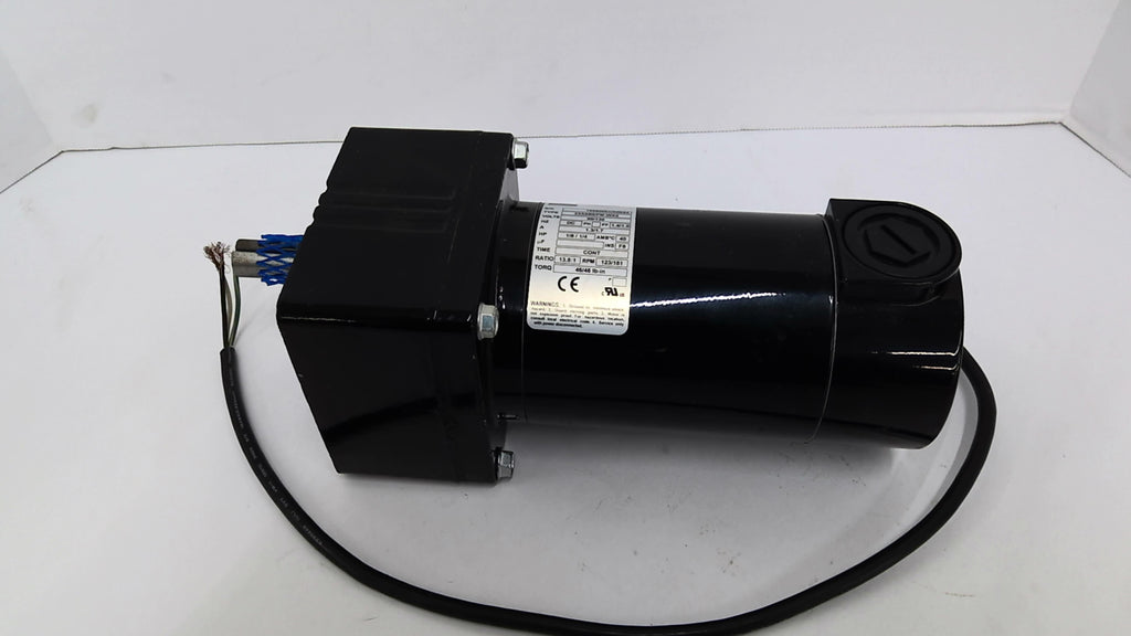 Bodine 1056WKCK0024 Gear Motor 1/8-1/4HP 90/130V 13.8:1 Ratio 1-3/8"LX5/8"OD Sha