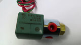 ASCO 8320G001 3-Way Solenoid Valve 100 PSI 1/8" 11.1 Watts