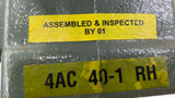 HYTROL 4A 40:1 Left Angle Gear Reducer