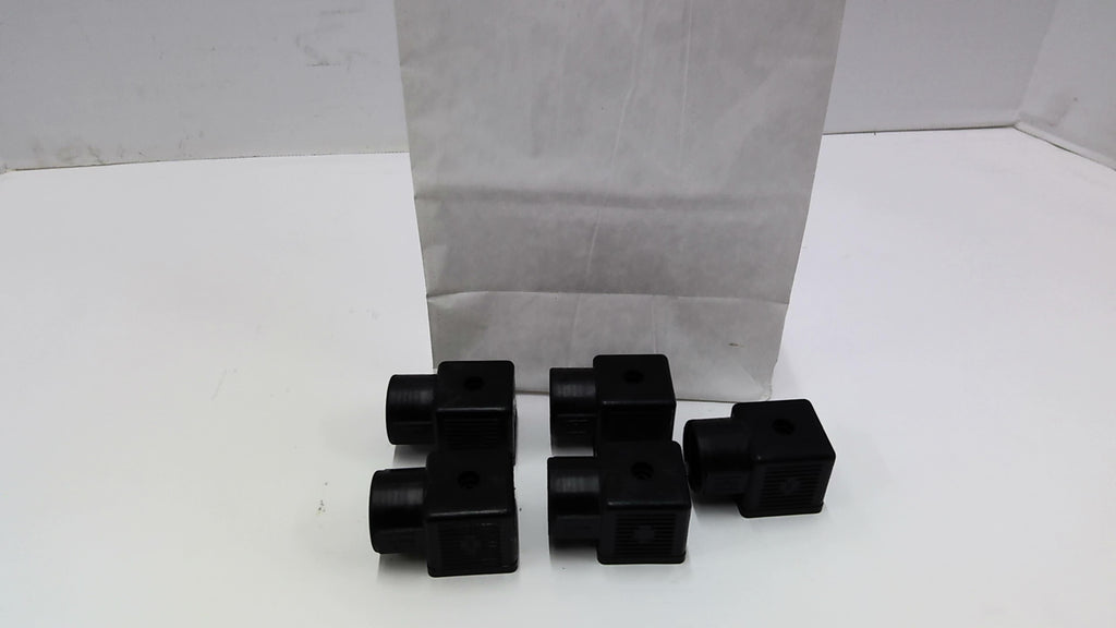 MPM DIN 43650 Form A Solenoid Valve Connector Lot Of 5