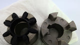24/32B Jaw Coupling Set With Spider Coupling