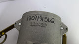 3D X 3D Aluminum Coupling 4" With 3 1/2" Inside Rubber Ring