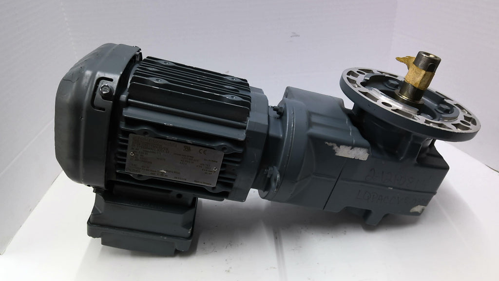 SEW-EURODRIVE KF29DRS71M4/IS/TH 0.56kW 480V 9.90:1 Ratio AC Gear Motor