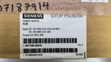 Siemens SIT0P PSU8200 Power Supply 24V 20A 50/60HZ
