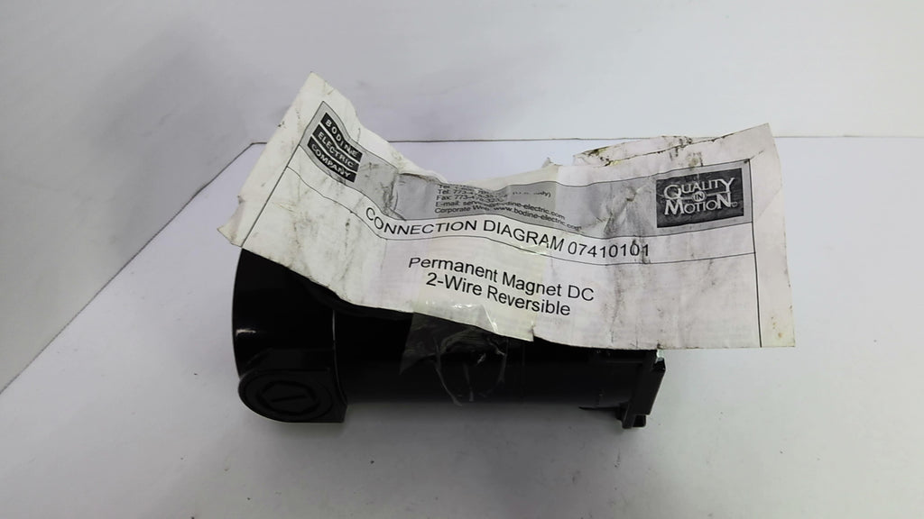 Bodine 33A3BEPM-Z2 DC Gear Motor 1/12HP 6:1 Ratio