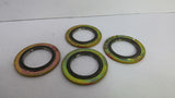 ASME Teadit 304L/MG B 16.20 Lot of 4 Replacement Gasket 1 1/4"