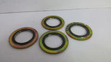 ASME Teadit 304L/MG B 16.20 Lot of 4 Replacement Gasket 1 1/4"
