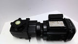 SEW EURODRIVE WA37DRS71M4/TF 0.55kW 480V 26.96:1 AC Hollow Shaft Gear Motor