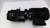 SEW EURODRIVE WA37DRS71M4/TF 0.55kW 480V 26.96:1 AC Hollow Shaft Gear Motor