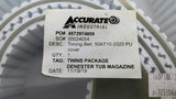 Accurate 50AT10-3320 PU Cover Timing Belt Denester Tube Magazine
