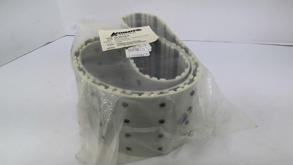 Accurate 100AT10-1360 False Tooth Timing Belt Overhead Pusher