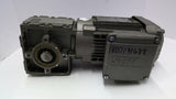 Sew-Eurodrive WAF30 DRN71M4 27.50:1 Ratio 0.37kW AC Hollow Shaft Gear Motor