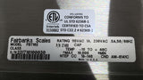 Fairbanks FB7102 Scales 230VAC 0.5AMP 50/60HZ