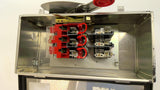 Eaton DH261FWK Heavy Duty Stainless Fusible Safety Switch 30A 600Vac 250Vdc 60Hz