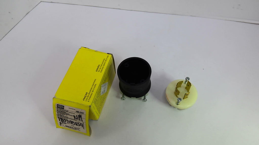 Hubbell HBL2431 Male Plug 20A 480VAC 3PH 3 Pole 4 Wire Grounding