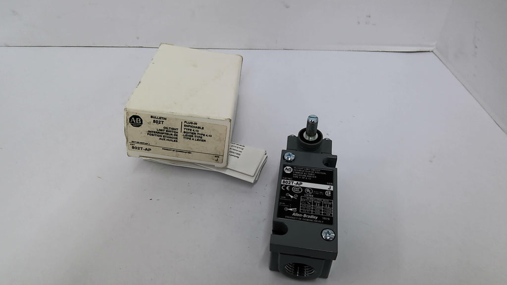 Allen Bradley 802T Oiltight Limit Switch 120-600VAC Type 4, 6P & 13