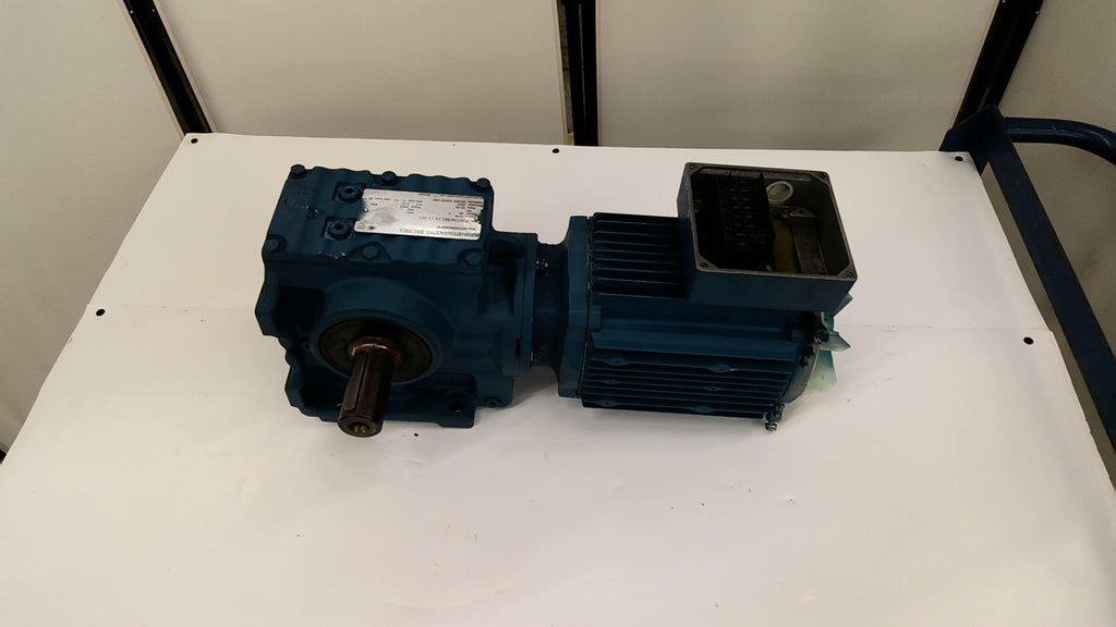 Sew Eurodrive DRE80M4/IS 1Hp Left Angled Gear Motor 230/400V 28:1 Ratio 50Hz