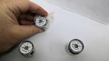 Ashcroft 2010 2416 Pressure Guage Assortment Lot of 3 1/8" Male Lot of 3