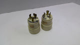 Bryant NEMA L12-30 Turnlock Plug Lot Of 2