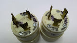 Bryant NEMA L12-30 Turnlock Plug Lot Of 2