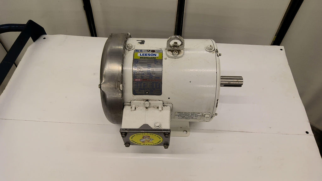 Leeson G130662.00 3Hp Ac Motor 1800Rpm 4P 3Ph 182T 208-230/460V Tefc 60Hz