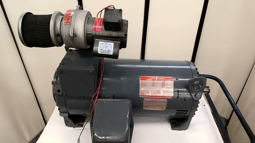 GE 5CD362TA004A017 15Hp DC Motor with Cooling Blower 1730/2300Rpm CD2512AT