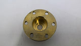 SIPA 4008534301 Brass Flange OL 181 2 OAL 2 1/2" Bore 1/2"