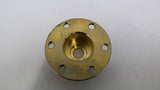 SIPA 4008534301 Brass Flange OL 181 2 OAL 2 1/2" Bore 1/2"