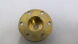 SIPA 4008534301 Brass Flange OL 181 2 OAL 2 1/2" Bore 1/2"