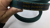 D&D 5LK1280 Power Belt 21/32 X 128" BK125