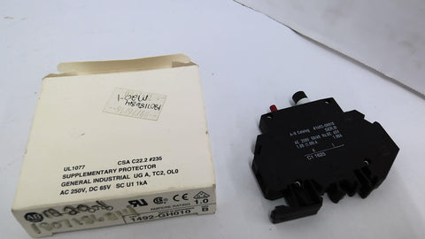 Allen Bradley 1492-GH010 Circuit Breaker 250V 50/60HZ