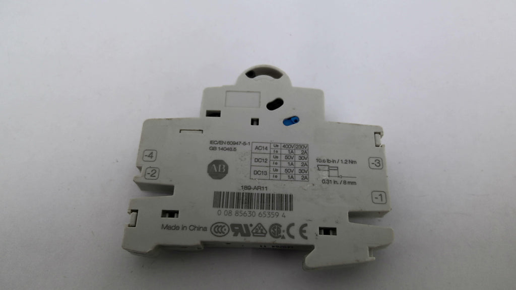 Allen Bradley 189-AR11 Circuit Breaker 400V AC14 1A