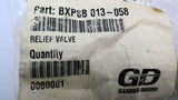 GARDNER DENVER BXPSB 013-058 Relief Valve