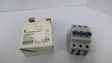 Allen Bradley 1492-SPM3D060 Circuit Breaker 440VAC