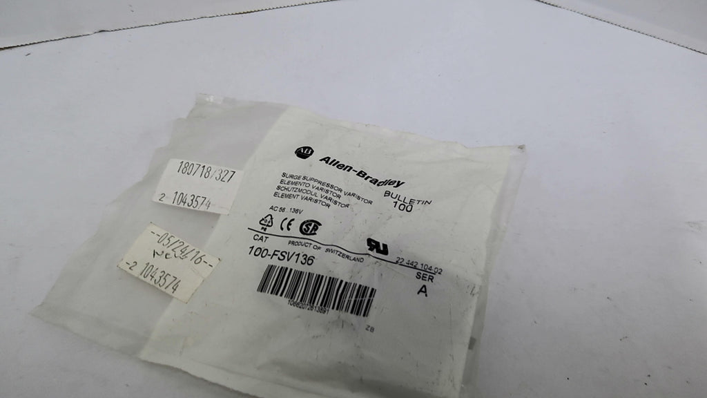 Allen Bradley 100-FSV136 Surge suppressor Varistor 180V DC