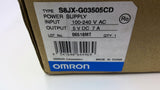 Omron S8JX-G03505CD Power Supply 5VDC 7 Amp Output
