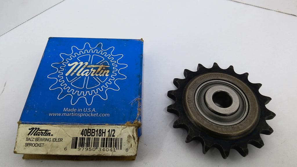 Martin 40BB18H Idler Sprocket 1/2" Bore