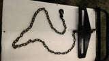 3 Ton Capacity Forkmounted Hoisting plate with 6 Foot Chain