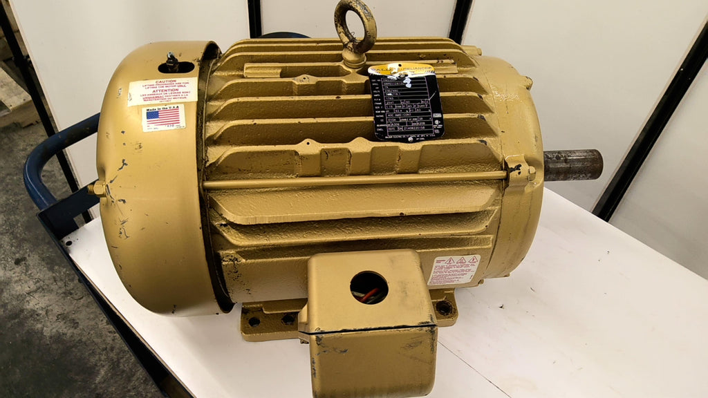 Baldor EM2333T 15Hp Ac Motor 1800Rpm 4P 3Ph 254T 230/460V Tefc 60Hz