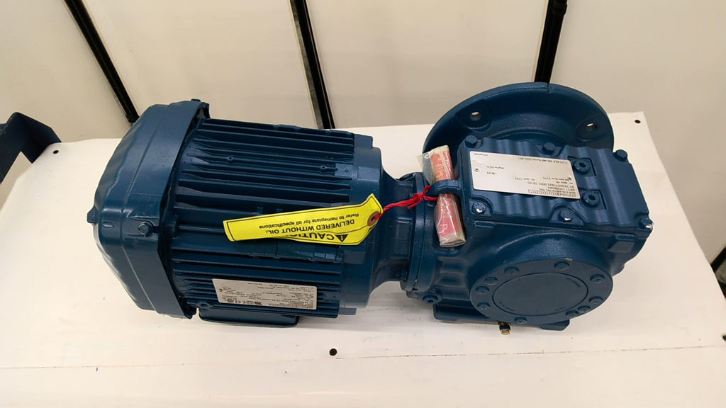 Sew-Eurodrive SF57DRN90S4 Left Angled GearMotor 1.5Hp 230/460V 38.:1 60Hz