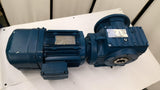 Sew-Eurodrive SAF67DRE90L4/ES7S 2Hp Gearmotor 230/460V 13.73:1 Ratio 60Hz