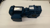Sew-Eurodrive SA47DRS71S4 Hollowshaft GearMotor 1/4Hp 230/460V 185:1 Ratio 60Hz