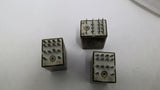 Finder Type 55.34 Relay 5A 250V Lot of 3