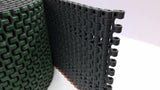 Accurate 6 5/8" X 40' Rubber Topped Plastic Conveyor